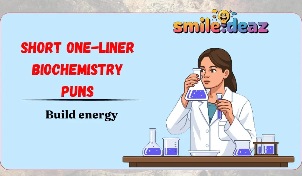 Short One-Liner Biochemistry Puns