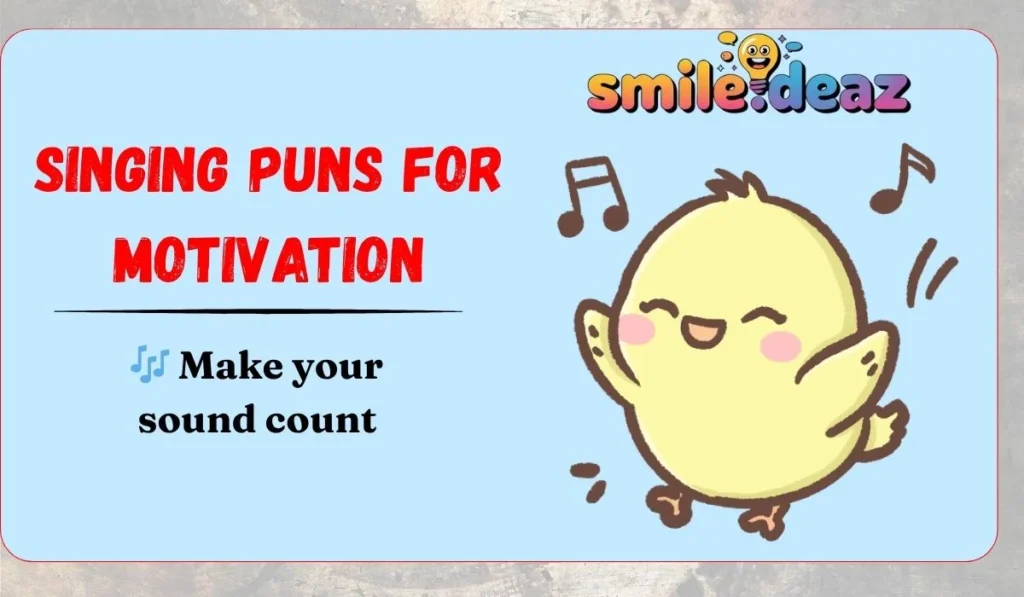 Singing Puns for Motivation