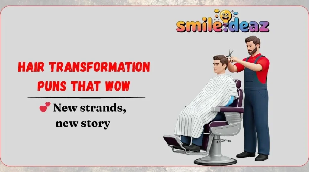 Hair Transformation Puns That Wow
