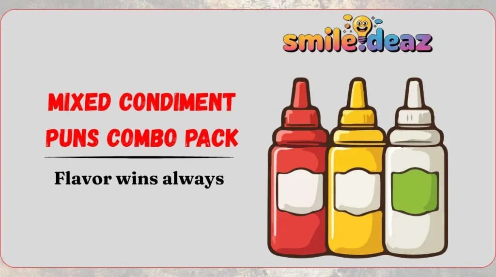 Mixed Condiment Puns Combo Pack