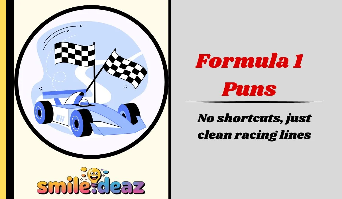 Formula 1 Puns