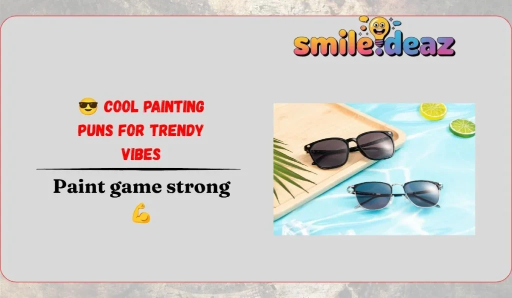 😎 Cool Painting Puns for Trendy Vibes