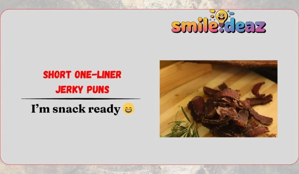 Short One-Liner Jerky Puns