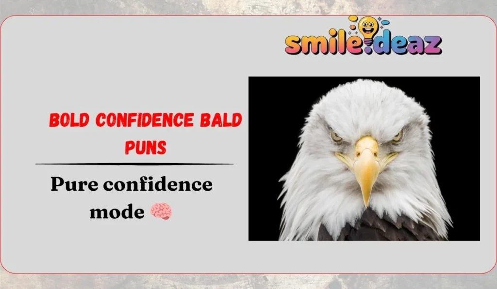 Bold Confidence Bald Puns