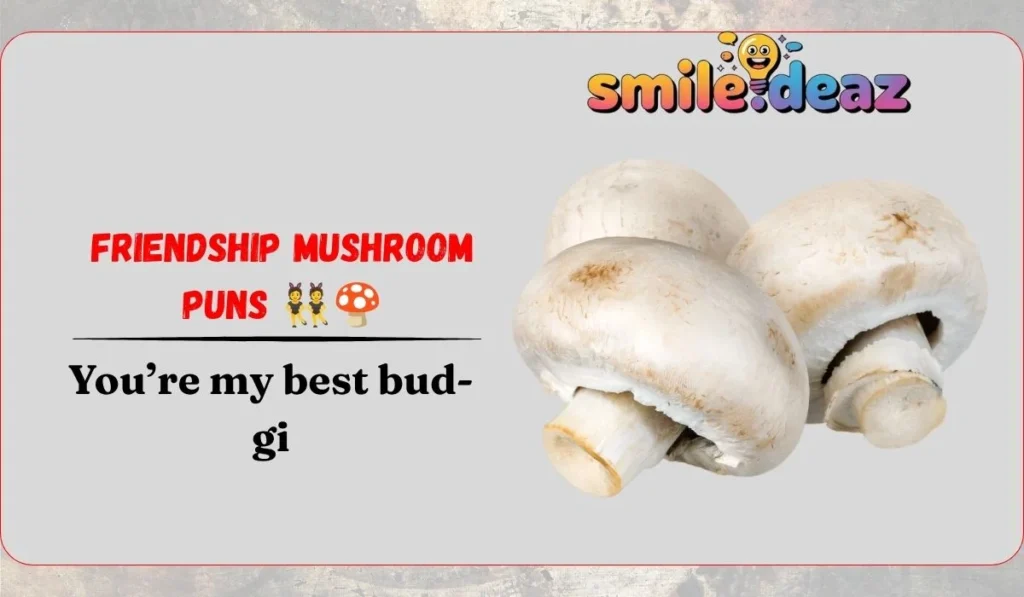 Friendship Mushroom Puns ๐ฏ๐