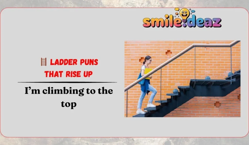 🪜 Ladder Puns That Rise Up