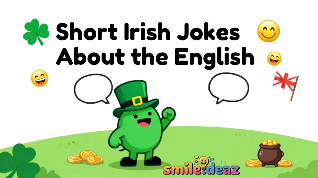 Short Irish Jokes About the English