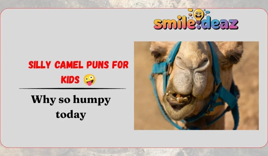 Silly Camel Puns for Kids 🤪